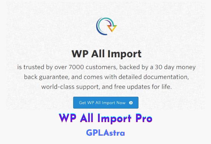 WP All Import Pro Free Download