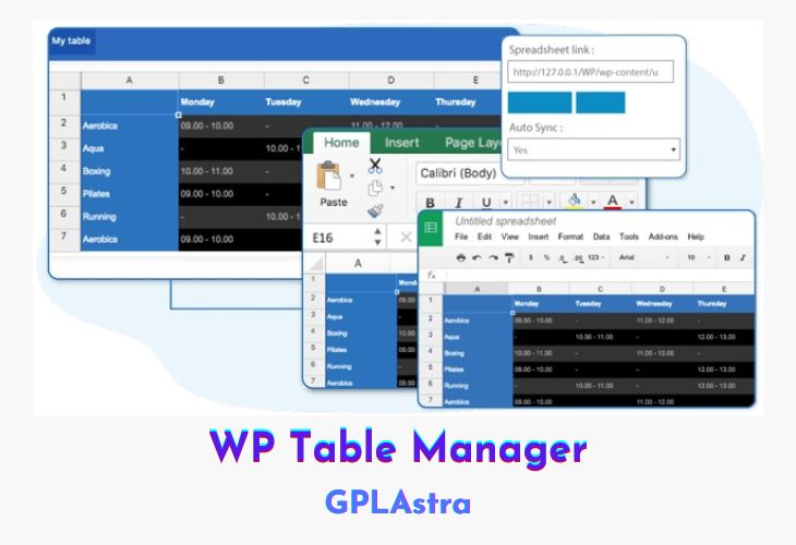 WP Table Manager Free Download